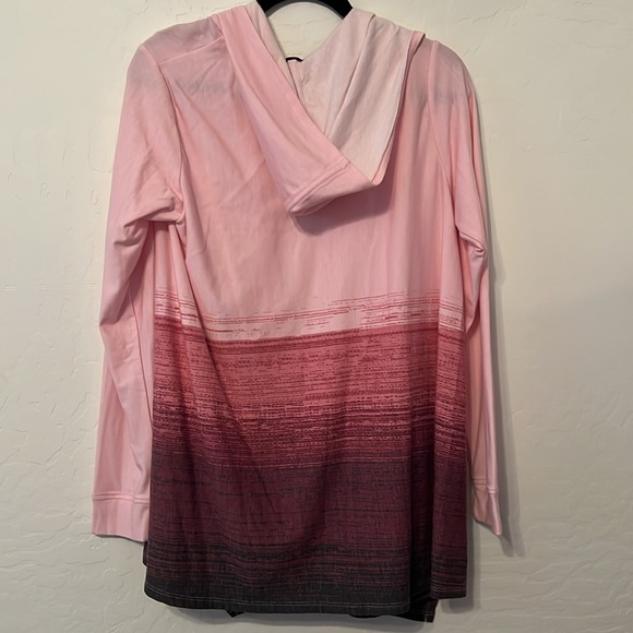 Cuddl Duds hooded pink jacket women’s sz Med - Picture 5 of 5